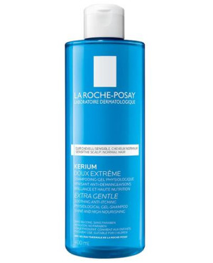 La Roche-Posay Kerium, szampon ekstremalnie łagodny, 400 ml