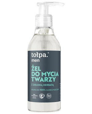 Tołpa Men Żel do mycia twarzy z zieloną herbatą, 195 ml