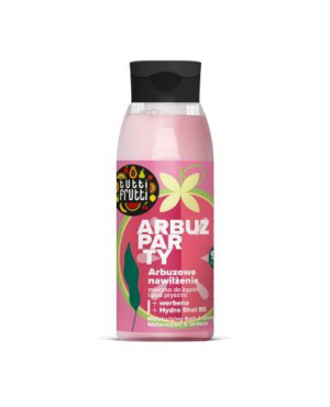 Tutti Frutti ARBUZ i WERBANA + Hydro Shot B5 Nawilżające mleczko do kąpieli i pod prysznic, 400 ml