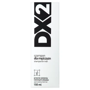 DX2, szampon do włosów dla mężczyzn, przeciw siwieniu ciemnych włosów, 150 ml