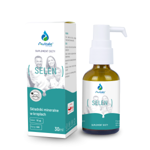 Avitale, Selen ( L-selenometionina), 50 µg, 30 ml