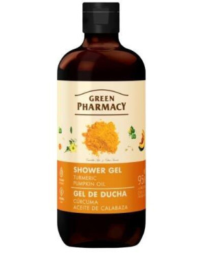 Green Pharmacy Żel pod prysznic Kurkuma, Olej dyniowy, 500 ml