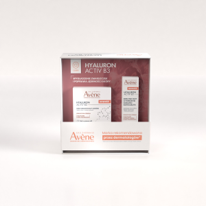Avene, Zestaw HYALURON ACTIV B3 na dzień, krem na dzień odbudowujący komórki 50 ml + krem pod oczy 15 ml
