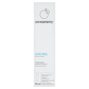 Oxygenetic Acid Peel Aha+Pha, odnawiający peeling kwasowy, 50 ml