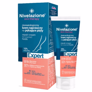Ideepharm Nivelazione Skin Therapy Expert Dermatologiczny krem naprawczy na pękające pięty, 75 ml