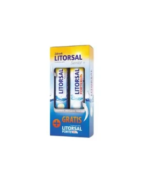 Zdrovit Litorsal Senior+, 24 tabletek + Litorsal Forte mango-marakuja, 24 tabletek