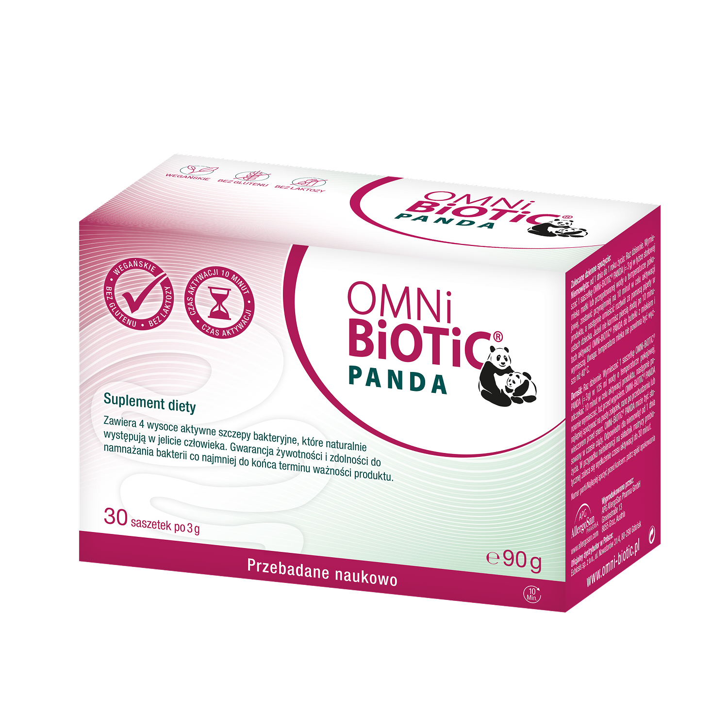 Omni-Biotic Panda, proszek, saszetki, 30 sztuk