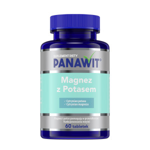 Panawit Magnez z Potasem, tabletki, 60 sztuk