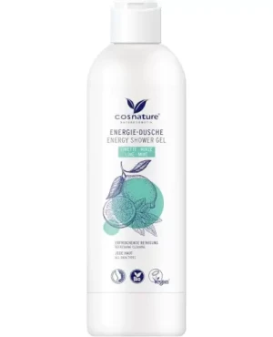 Cosnature Naturalny energetyzujący żel pod prysznic z limonką i miętą 250 ml