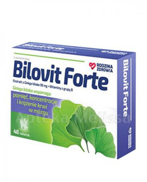 Rodzina Zdrowia, Bilovit Forte, tabletki, 48 sztuk