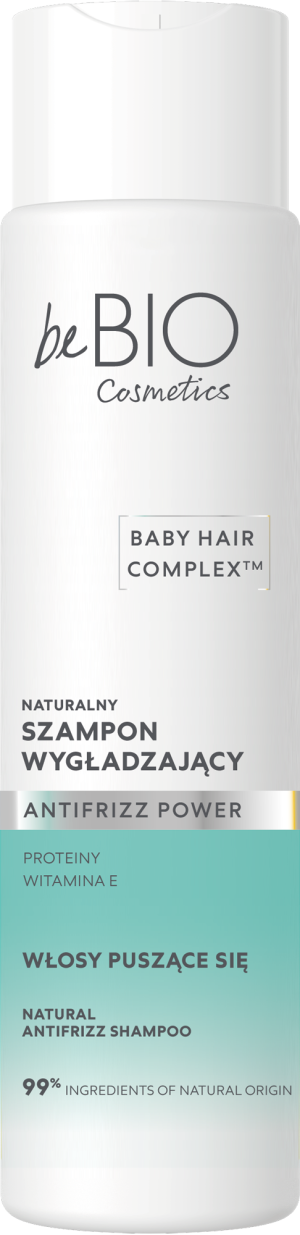 BeBIO, szampon wygładzający Antifrizz Power, 300 ml