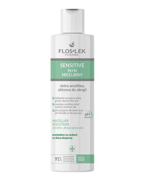 Floslek Płyn micelarny skóra wrażliwa skłonna do alergii, 225 ml