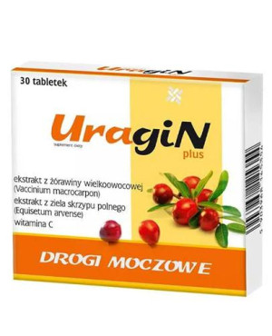 Uragin plus, tabletki, 30 sztuk