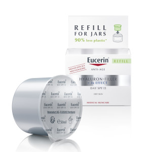 Eucerin Hyaluron-filler krem na dzień SPF 15 skóra sucha refill, 50 ml