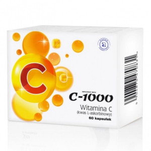 Witamina C-1000 Plus, kapsułki, 60 sztuk