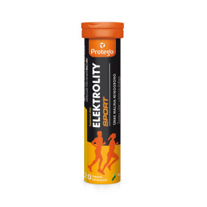 Protego, Elektrolity Sport, tabletki musujące, 20 sztuk