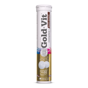 Olimp Labs, Gold-Vit Complex+żeń-szeń, tabletki musujące, 20 sztuk