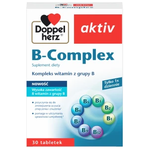 Doppelherz aktiv B-Complex, 30 tabletek