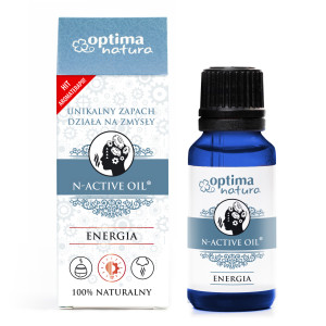Optima Natura Olejek eteryczny N-Active Oil Energia, 20 ml, cena, opinie, właściwości