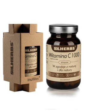 SOLHERBS Witamina C 1000 - 60 kaps.