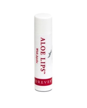 FOREVER ALOE LIPS Aloesowy balsam do ust z olejkiem jojoba - 4,25 g - wrażliwe, spierzchnięte usta - cena, stosowanie, opinie