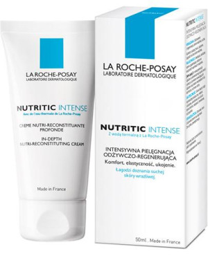 La Roche-Posay Nutritic Intense, krem odżywczo - regenerujący, do skóry suchej, 50 ml, tuba