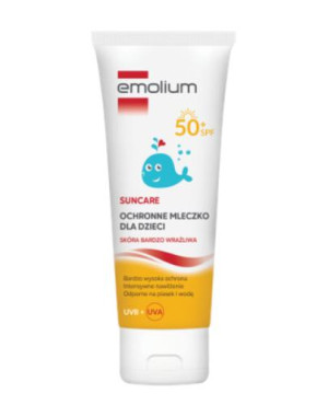 Emolium Suncare Ochronne Mleczko dla dzieci SPF 50+, 125 ml