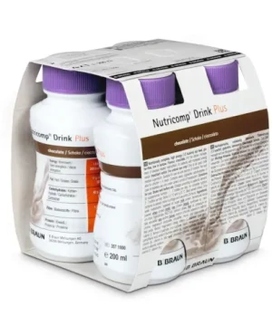 Nutricomp Drink Plus smak czekoladowy 4 x 200ml