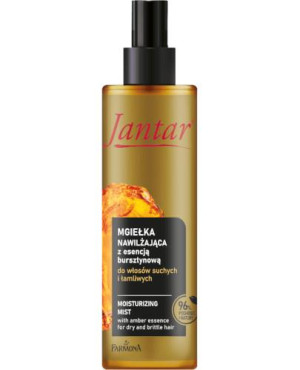 Jantar Mgiełka nawilżająca z esencją bursztynową do włosów suchych i łamliwych, 200 ml