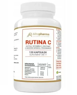 Altopharma Rutyna C 1000 mg 120 kapsułek