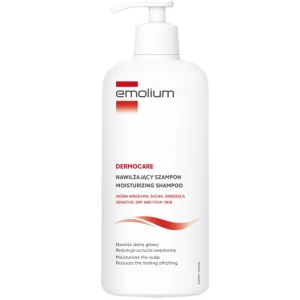 Emolium Dermocare, nawilżający szampon, 400 ml
