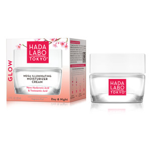 Hada Labo Tokyo, Illuminating Moisturizer Cream Day And Night Int, krem nawilżający, 50 ml