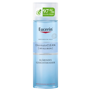 Eucerin Dermatoclean Hyaluron, Tonik oczyszczający do twarzy do każdego rodzaju skóry, 200 ml