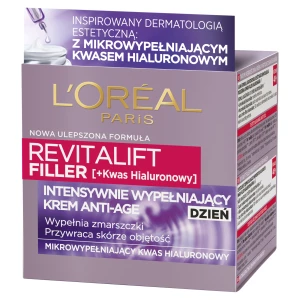 L'OREAL REVITALIFT FILLER [HA] Krem Anti Age na dzień hialuronowe wypełnienie - 50 ml