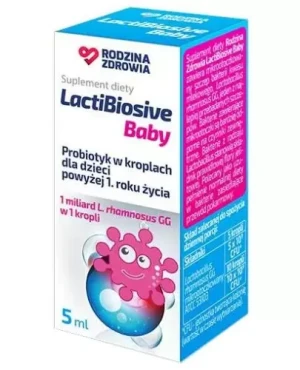 Rodzina Zdrowia LactiBiosive Baby krople 5 ml