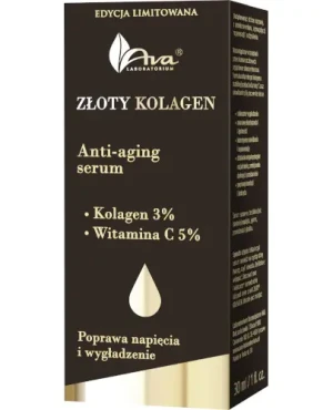 Ava Laboratorium Złoty Kolagen serum anti-aging EDYCJA LIMITOWANA 30 ml