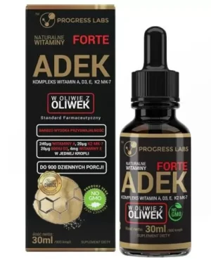 Progress Labs Witamina ADEK Forte Complex w kroplach 30 ml