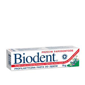 BIODENT Pasta do zębów przeciw parodontozie - 75 g