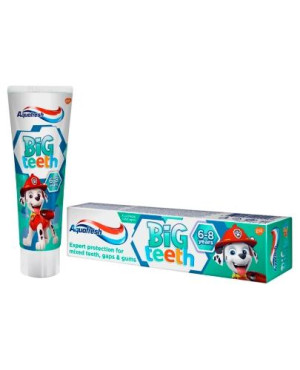 Aquafresh Big Teeth Psi Patrol Pasta do zębów dla dzieci w wieku 6+ lat, 50 ml