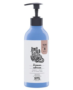 Yope Naturalny pobudzający żel pod prysznic Drzewo cedrowe Jałowiec i chilli, 400 ml