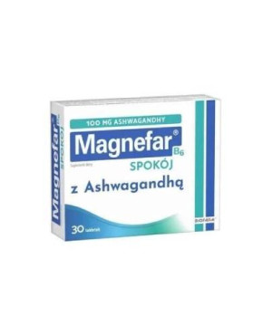 Magnefar B6 Spokój, tabletki, 30 sztuk