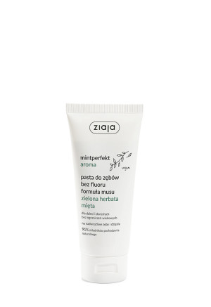 Ziaja Mintperfekt Aroma, Mus do mycia i higieny zębów Zielona herbata mięta, 100 ml
