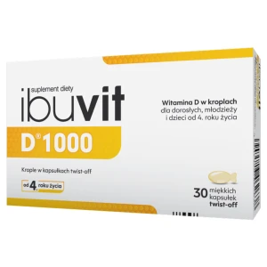 IBUVIT D 1000 twist-off - 30 kaps.