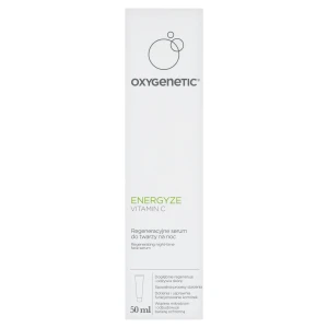 Oxygenetic Energyze vitamin C, regeneracyjne serum do twarzy na noc, 50 ml