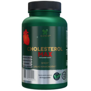 Lanco Cholesterol Max, kapsułki, 60 sztuk