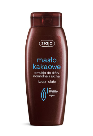 Ziaja Masło Kakaowe emulsja do twarzy i ciała, 200 ml