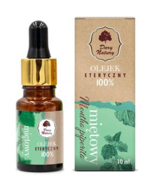 Dary Natury, Olejek eteryczny miętowy 100%, 10 ml