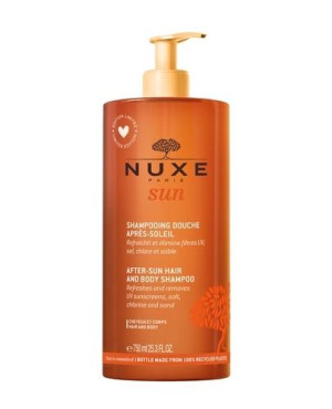 Nuxe Sun Żel pod prysznic po opalaniu do ciała i włosów 750 ml