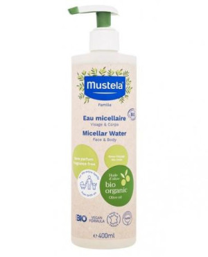 Mustela Bio, woda micelarna, 400 ml