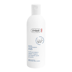 ZIAJA MED Kuracja dermatologiczna AZS, natłuszczający olejek myjący, 270 ml